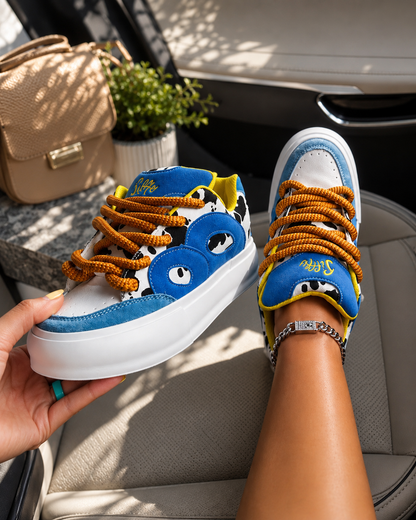 Blueberry Moo Sneakers